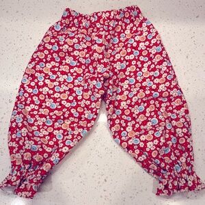 Liberty Floral Toddler Pants